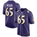 Patrick Mekari Baltimore Ravens  Game   Jersey - Purple