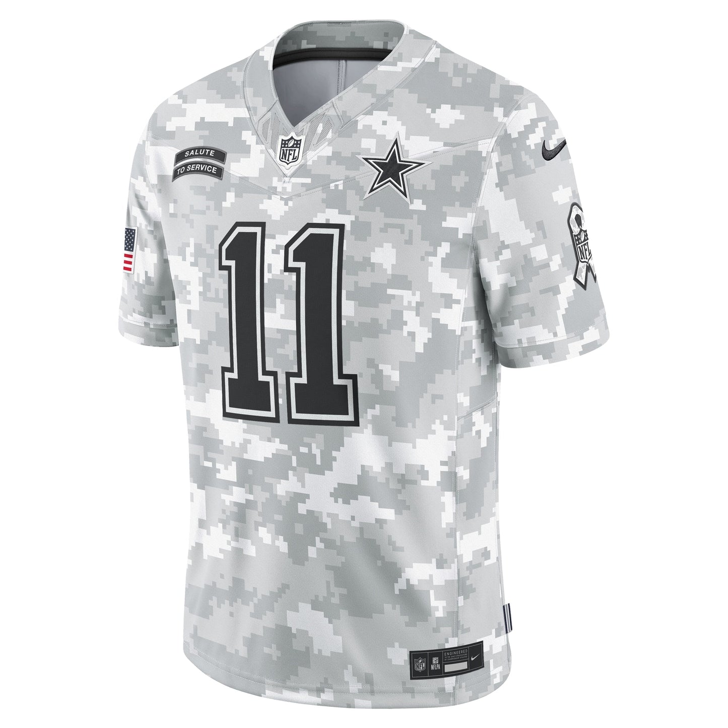 Micah Parsons Dallas Cowboys  2024 Salute to Service Limited Jersey - Arctic Camo