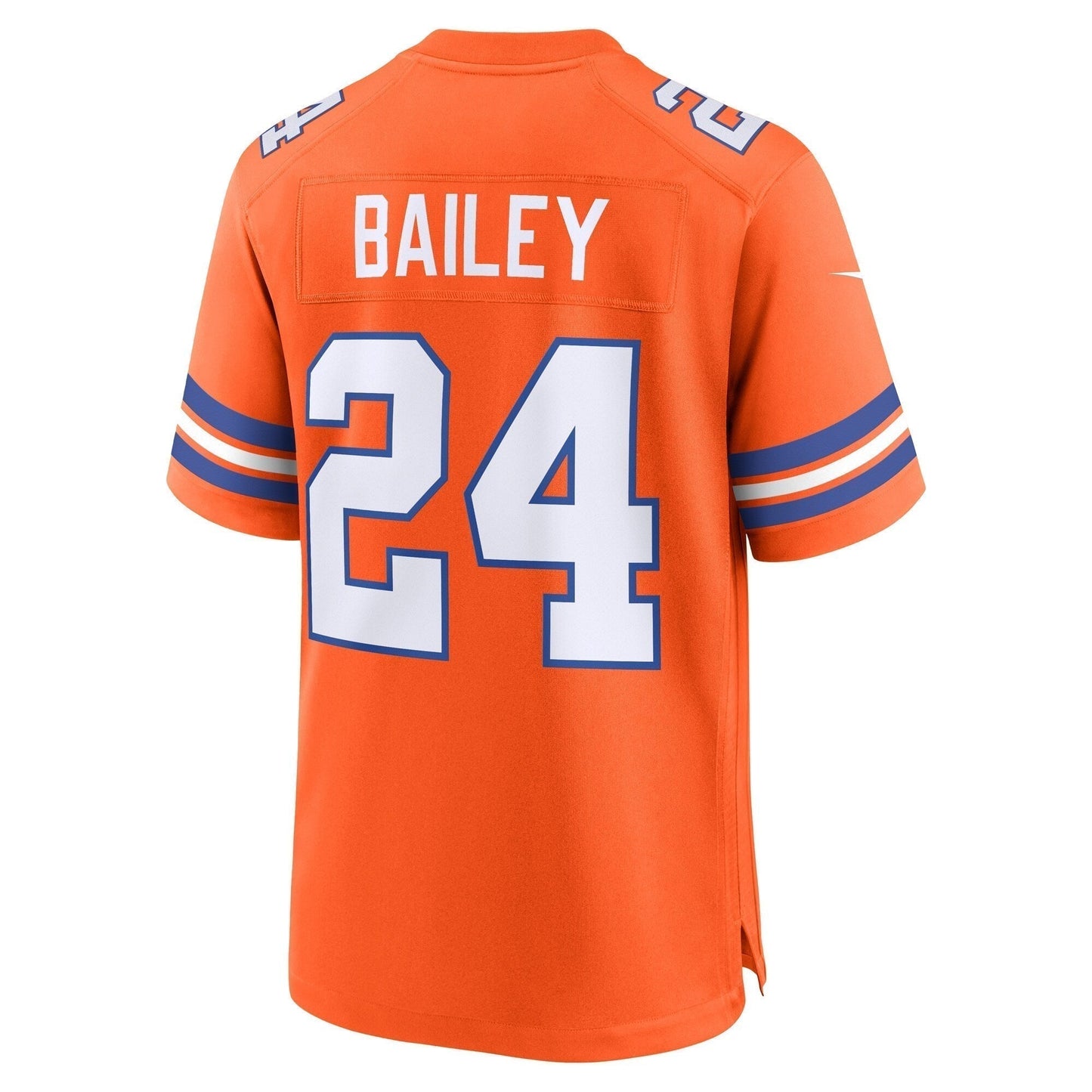 Champ Bailey Denver Broncos Mile High Collection 1977 Throwback Retired   Game Jersey - Orange