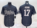 Men's Las Vegas Raiders Davante Adams Black Game Player Jersey Joint Edition