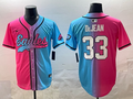 Men's Philadelphia Eagles Cooper DeJean #33 Pink/Blue Game Jersey