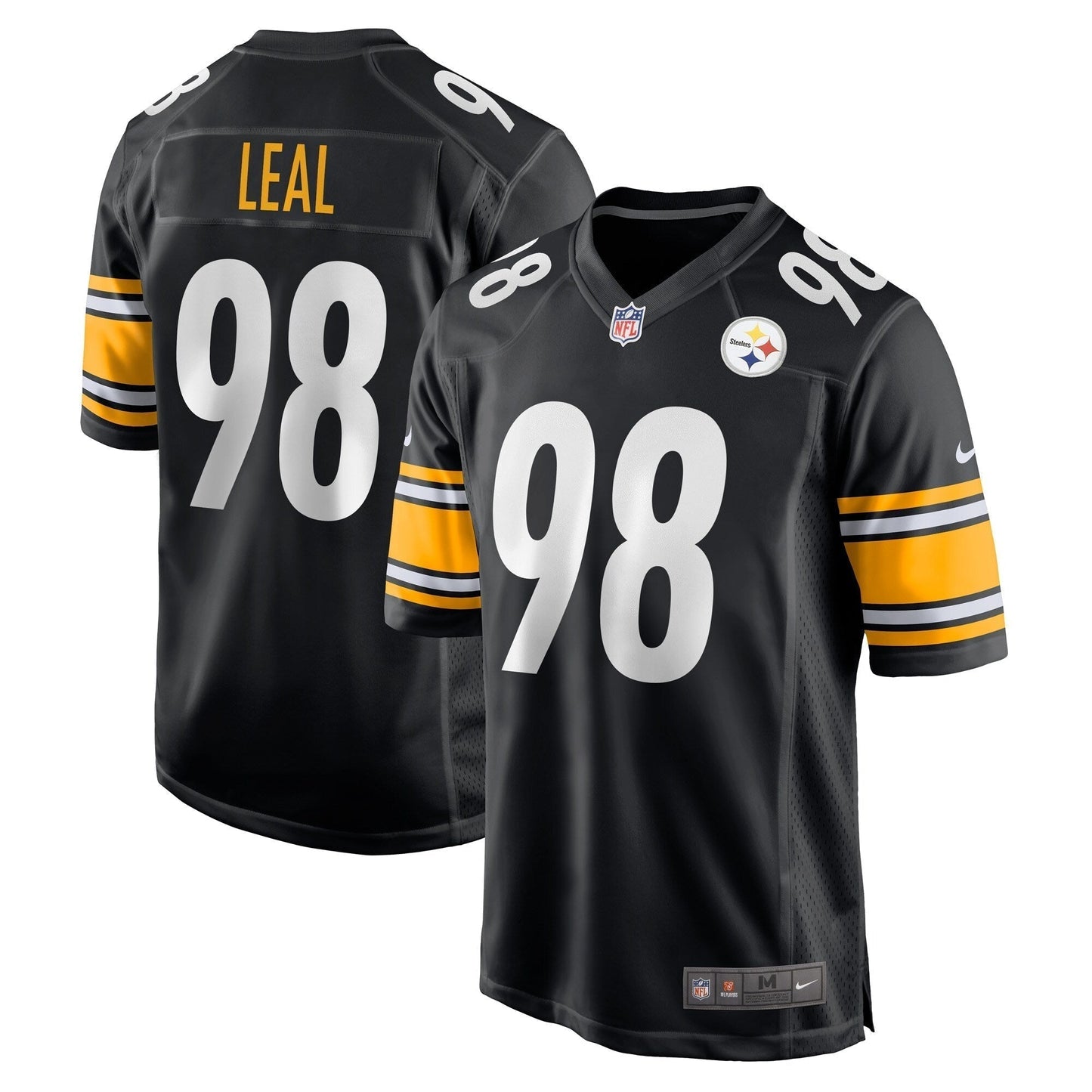 DeMarvin Leal Pittsburgh Steelers  Game   Jersey - Black