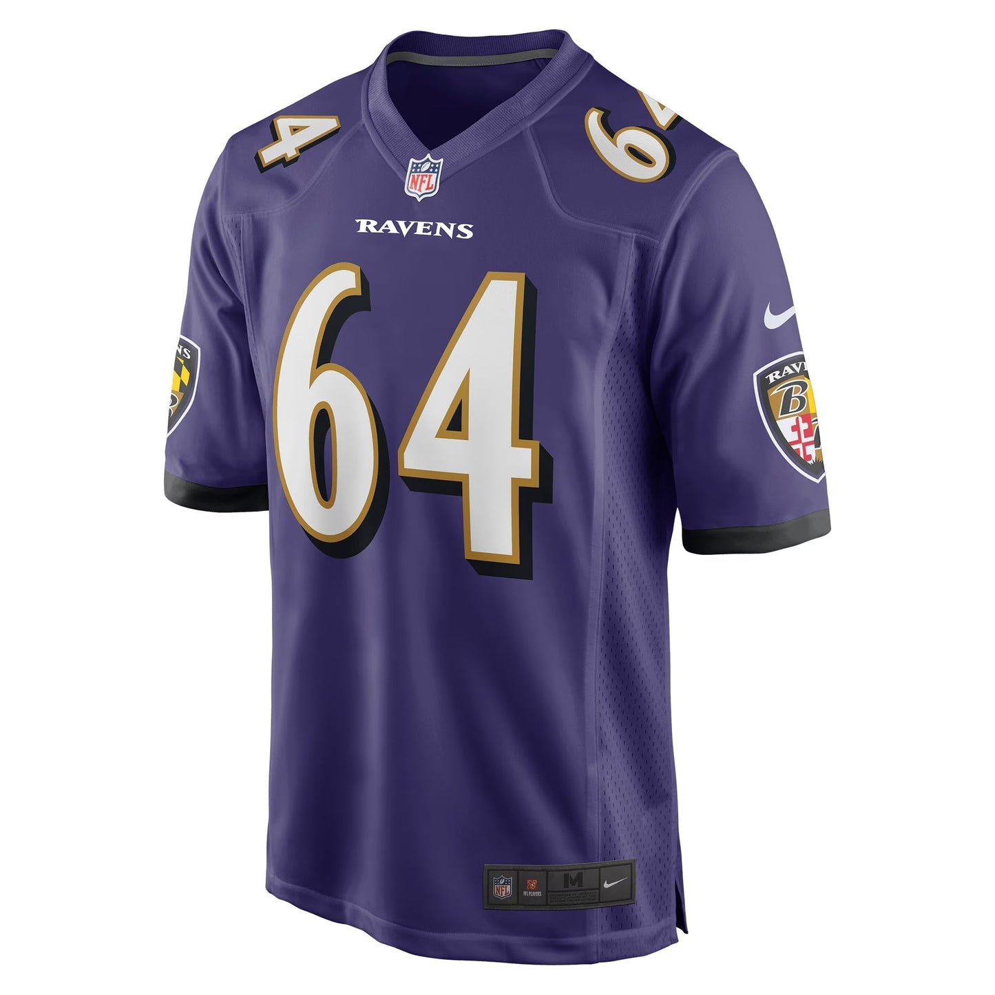 Baltimore Ravens Tyler Linderbaum Purple Player Game Jersey