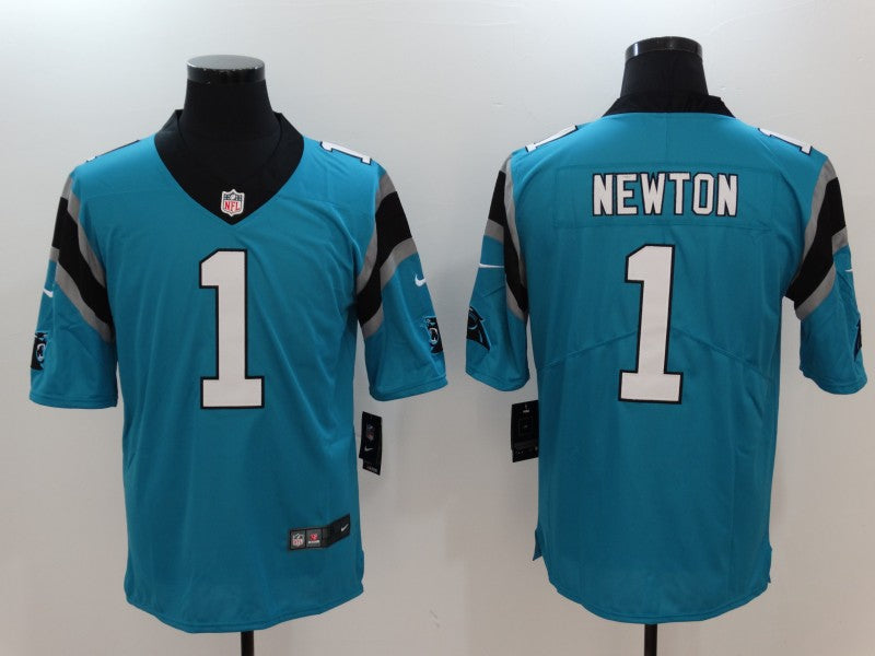 Men's Carolina Panthers Cam Newton Blue Game Jersey