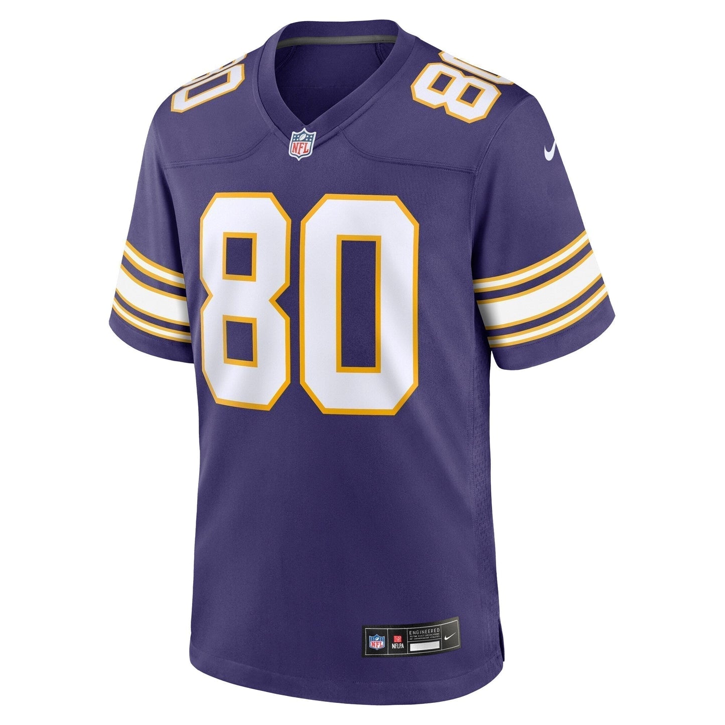 Cris Carter Minnesota Vikings  Classic Retired   Game Jersey - Purple