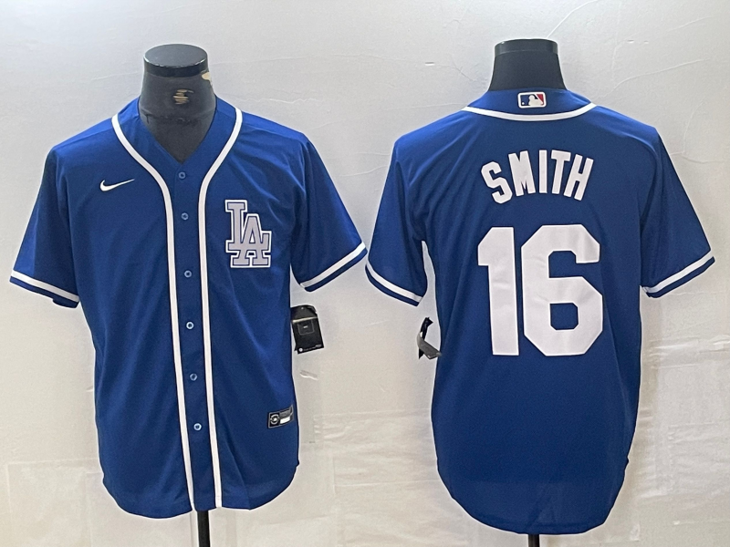 Men's Los Angeles Dodgers Will Smith Blue Limited Player Jersey