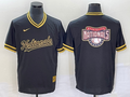 Men's Washington Nationals Black Alternate Authentic Team Jersey1