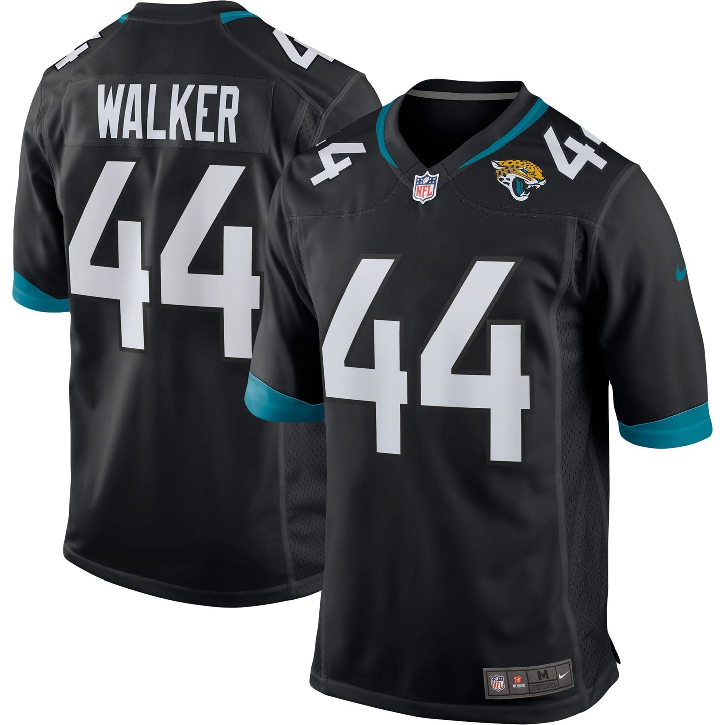 Travon Walker Jacksonville Jaguars    Game Jersey - Black