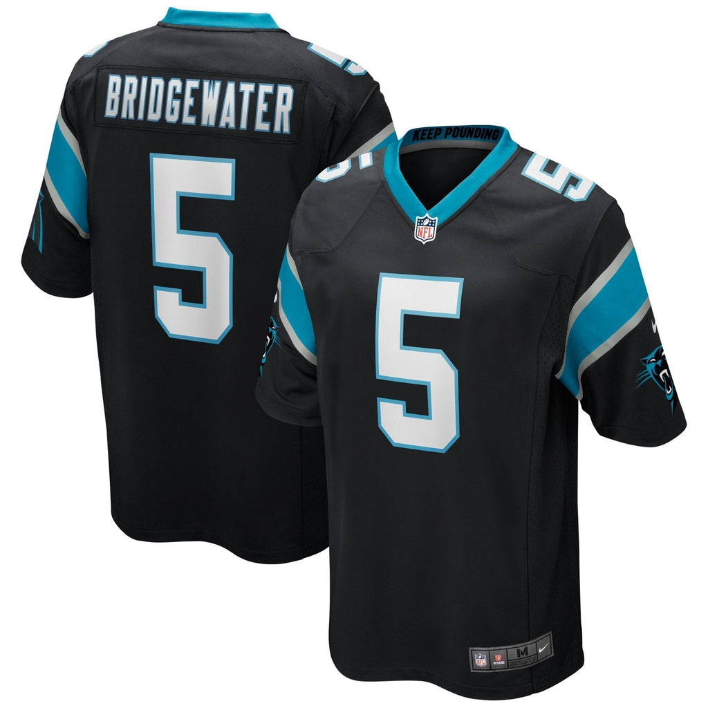 Teddy Bridgewater Carolina Panthers  Game   Jersey - Black