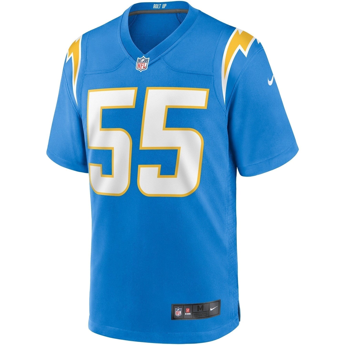 Junior Seau Los Angeles Chargers  Game Retired   Jersey - Powder Blue