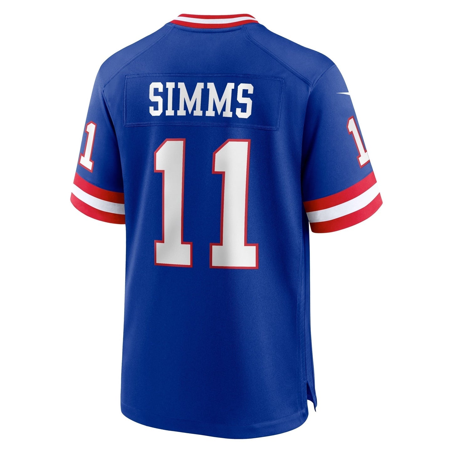Phil Simms New York Giants  Classic Retired   Game Jersey - Royal