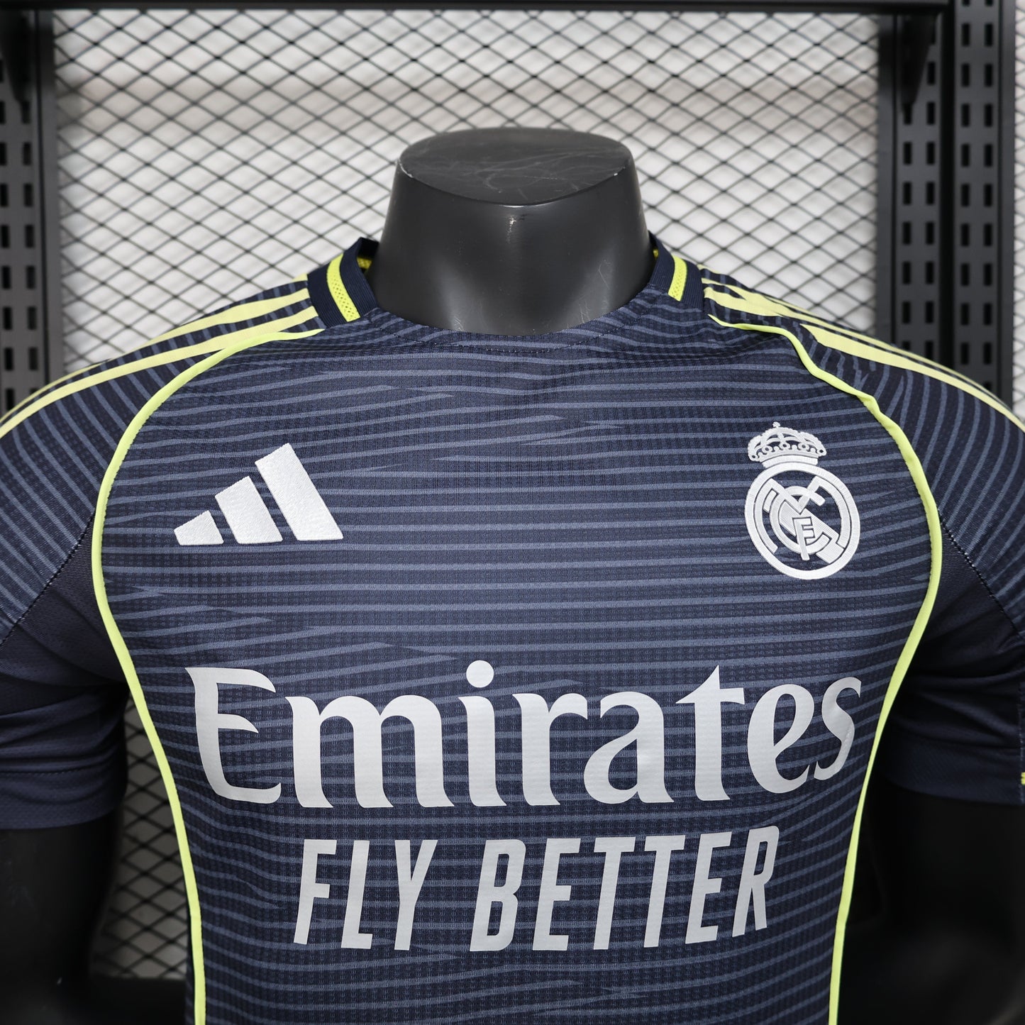 2026 New Real Madrid Blue Away Player Jersey