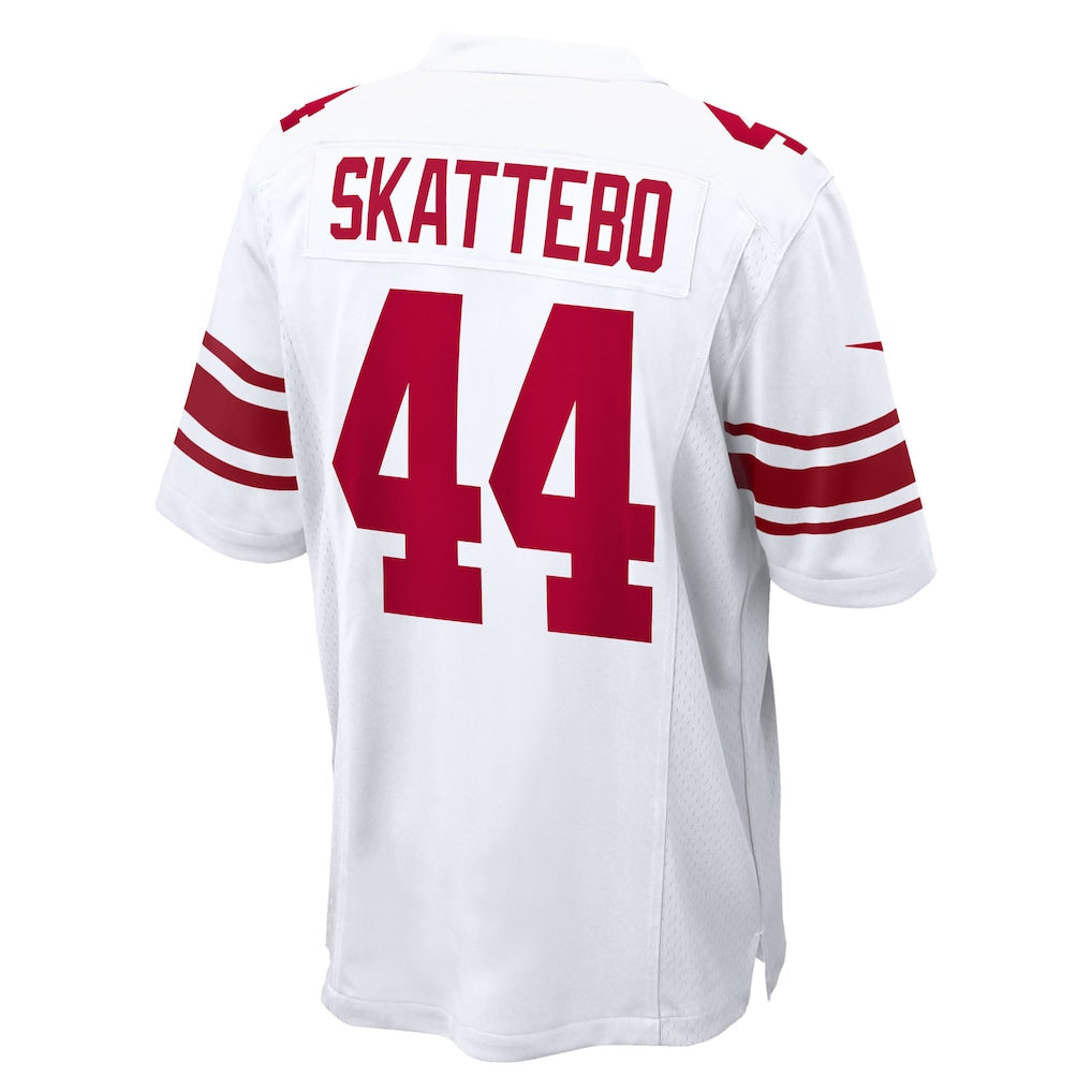 NY.Giants #44 Cam Skattebo White Game Jersey