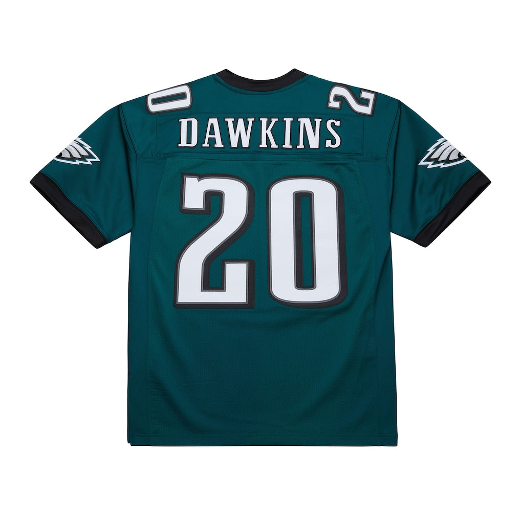 P.Eagles #20 Brian Dawkins  Midnight Green/Black 2004 Split Legacy Replica Jersey
