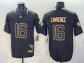 Men's Jacksonville Jaguars Trevor Lawrence #16 Black Player Game Jersey