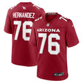 Will Hernandez Arizona Cardinals  Team Game Jersey -  Cardinal