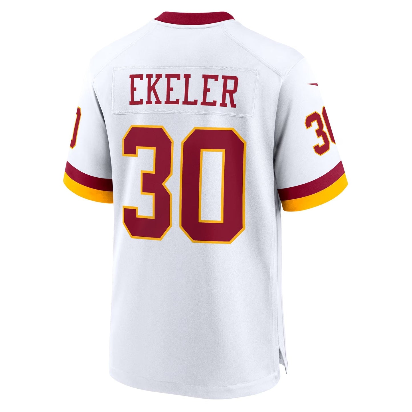 Washington Commanders Austin Ekeler White Game Super Bowl Era Jersey