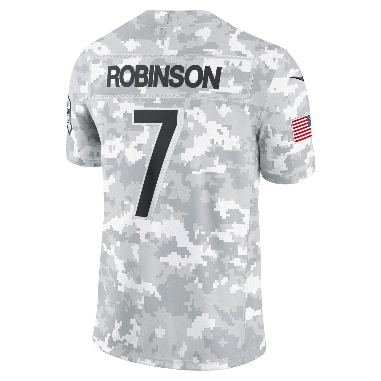 Bijan Robinson Atlanta Falcons  2024 Salute to Service Limited Jersey - Arctic Camo
