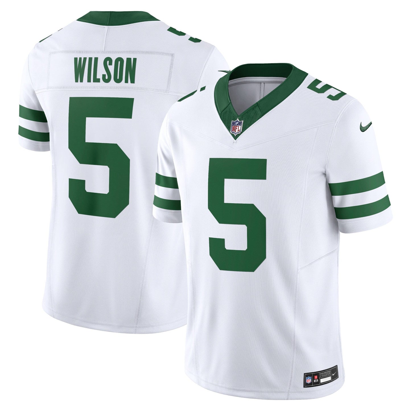 Garrett Wilson New York Jets  Vapor F.U.S.E. Limited Jersey  - Legacy White