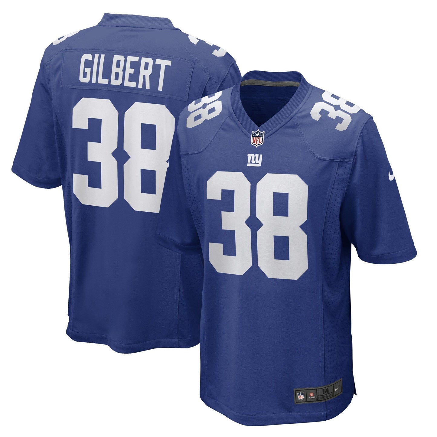 Zyon Gilbert New York Giants  Game   Jersey - Royal