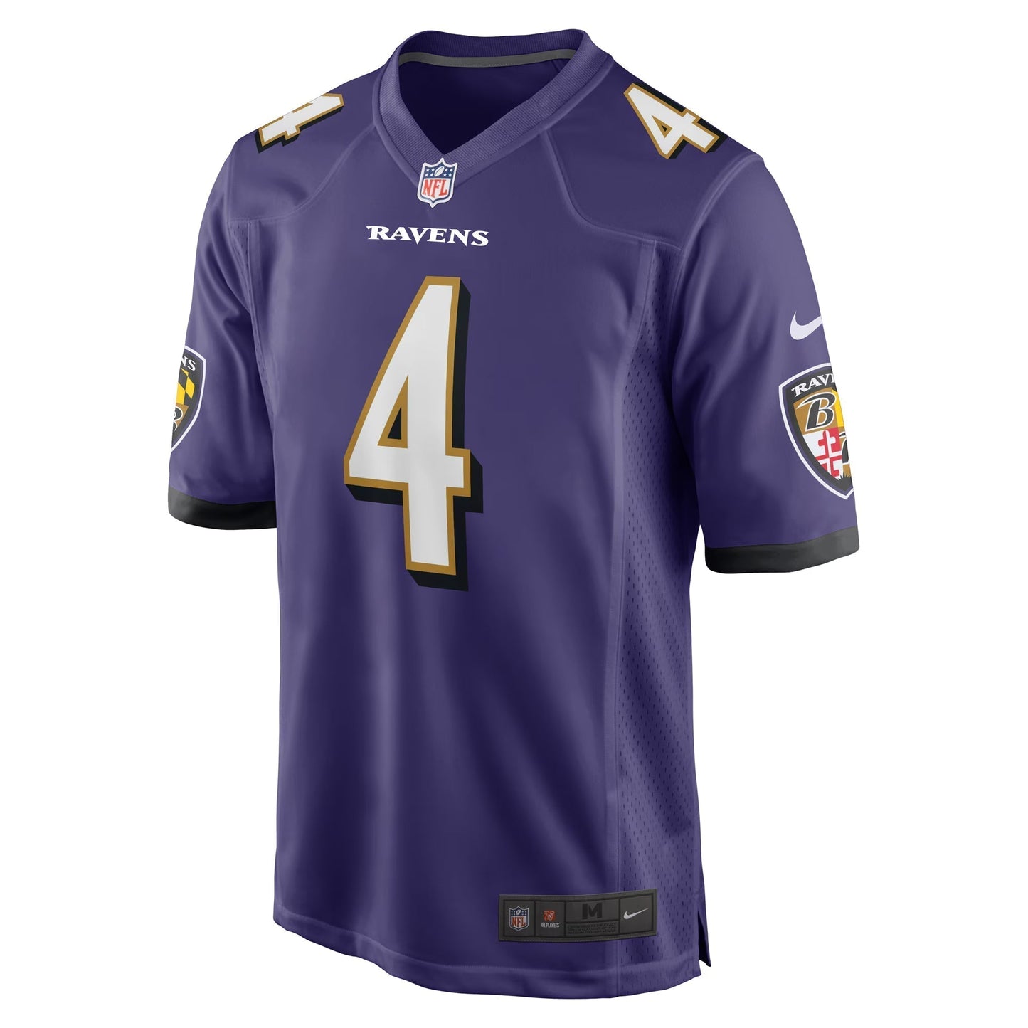 Baltimore Ravens Zay Flowers Purple Game Jersey