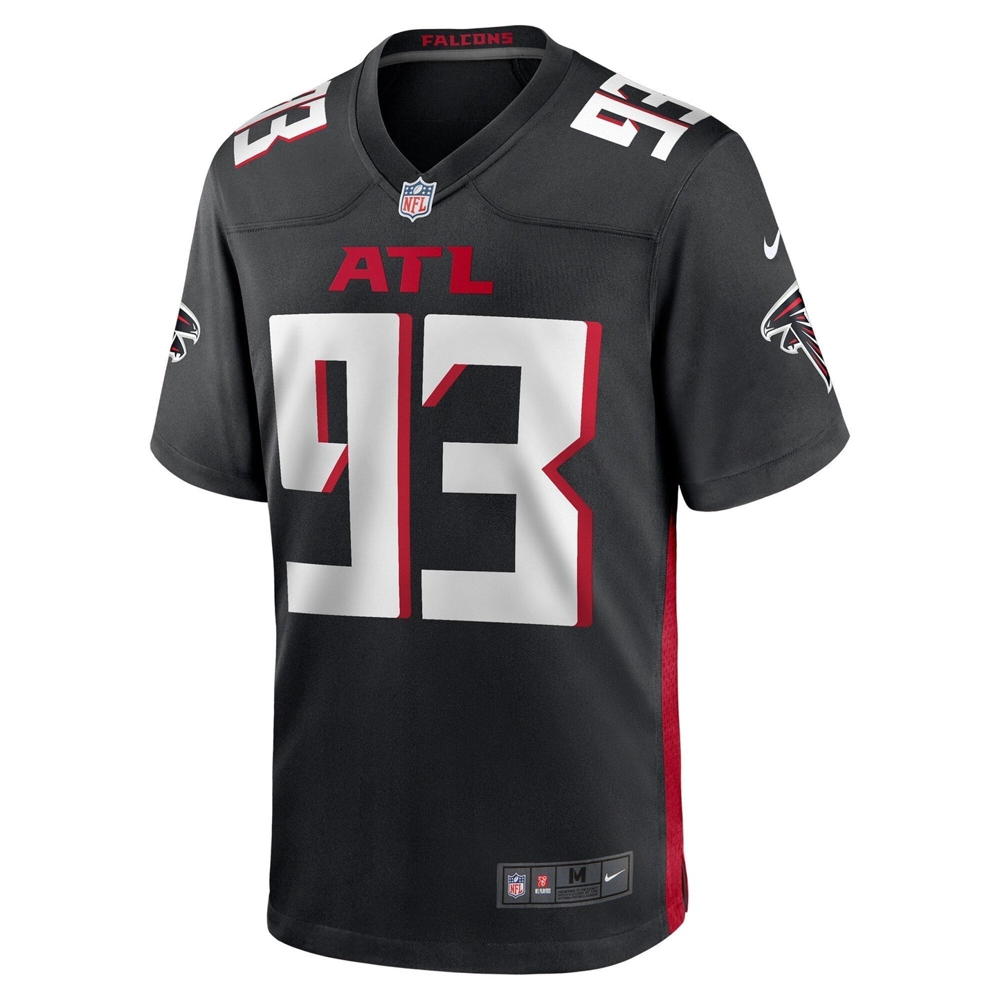 Kentavius Street Atlanta Falcons  Team Game Jersey -  Black