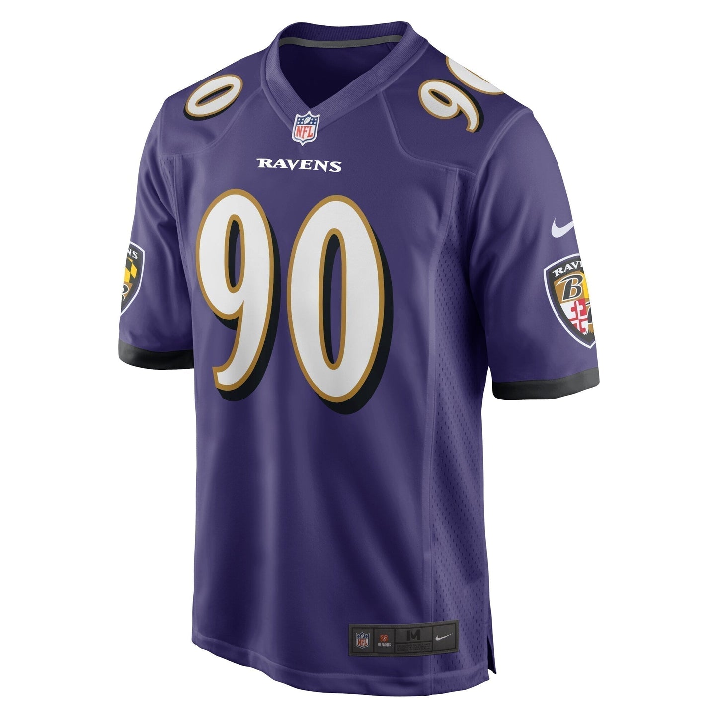 David Ojabo Baltimore Ravens    Game Jersey - Purple