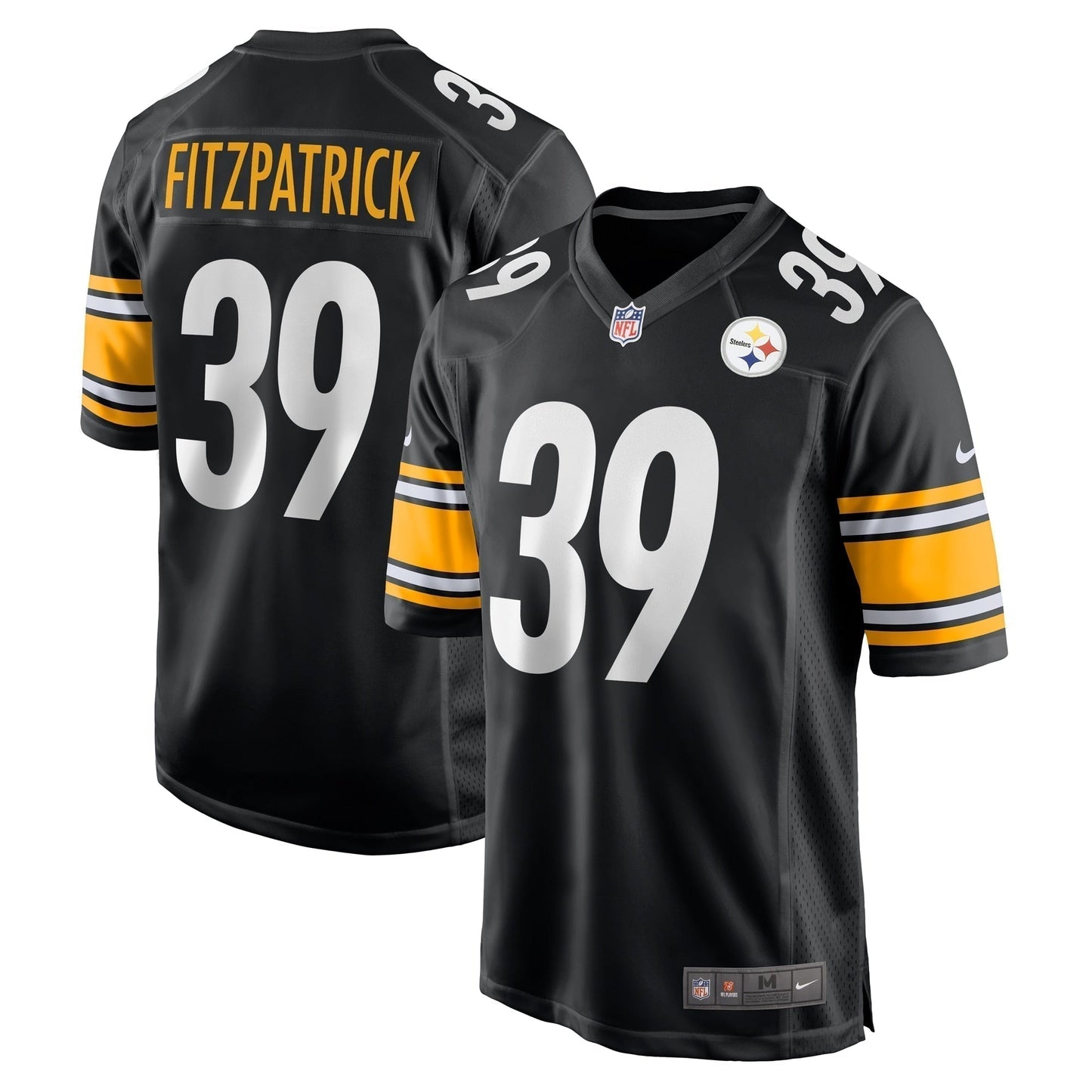 Minkah Fitzpatrick Pittsburgh Steelers  Game Jersey - Black