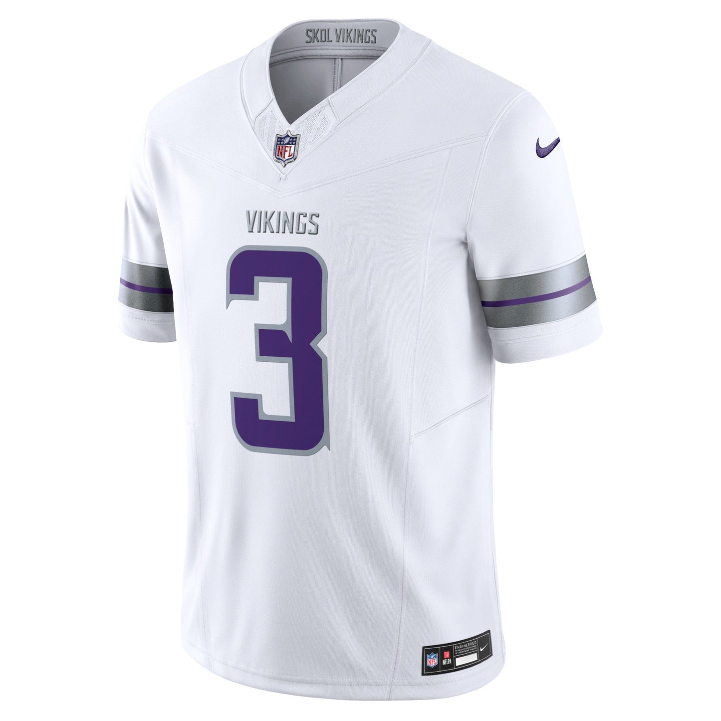Jordan Addison Minnesota Vikings  Alternate Vapor F.U.S.E. Limited Jersey - White