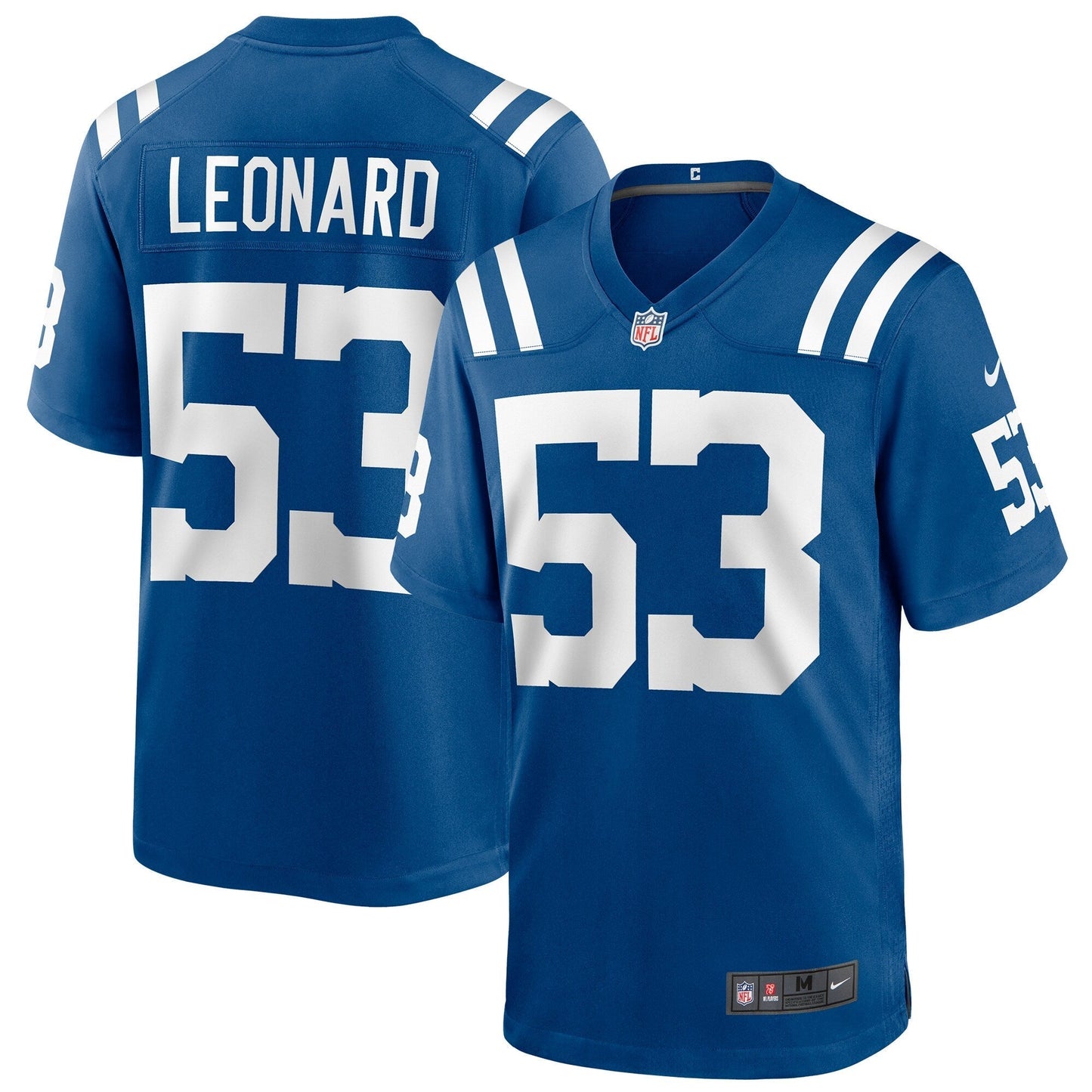 Shaquille Leonard Indianapolis Colts  Game   Jersey - Royal