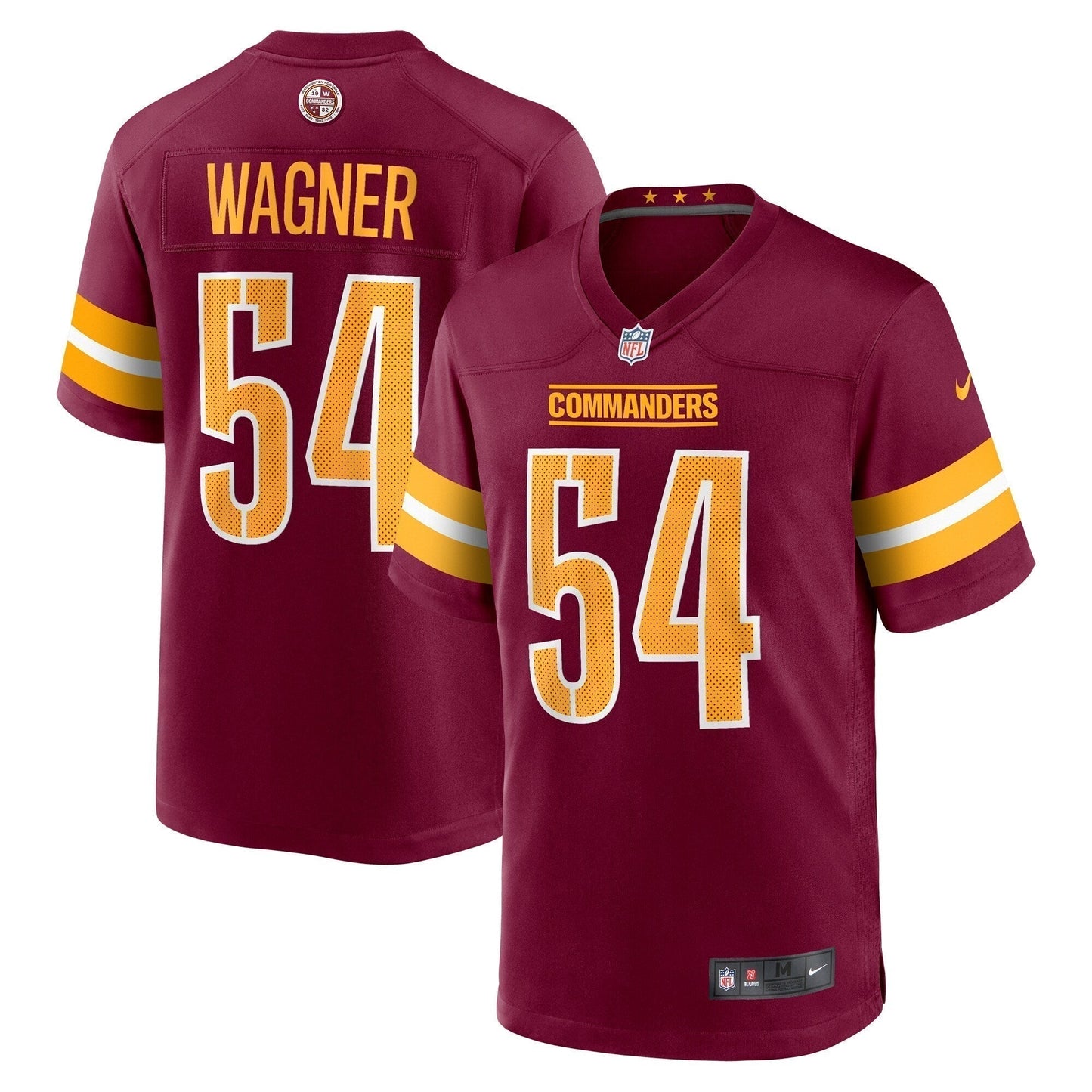 Bobby Wagner Washington Commanders  Game   Jersey - Burgundy