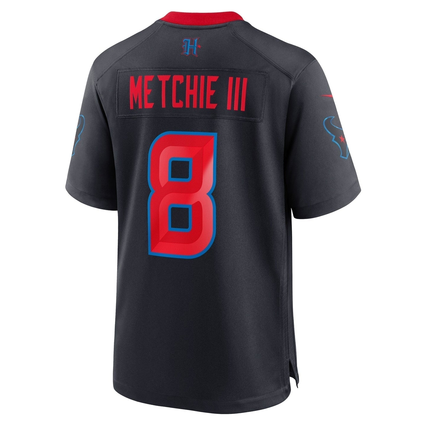 John Metchie III Houston Texans  2nd Alternate Game Jersey -  Navy