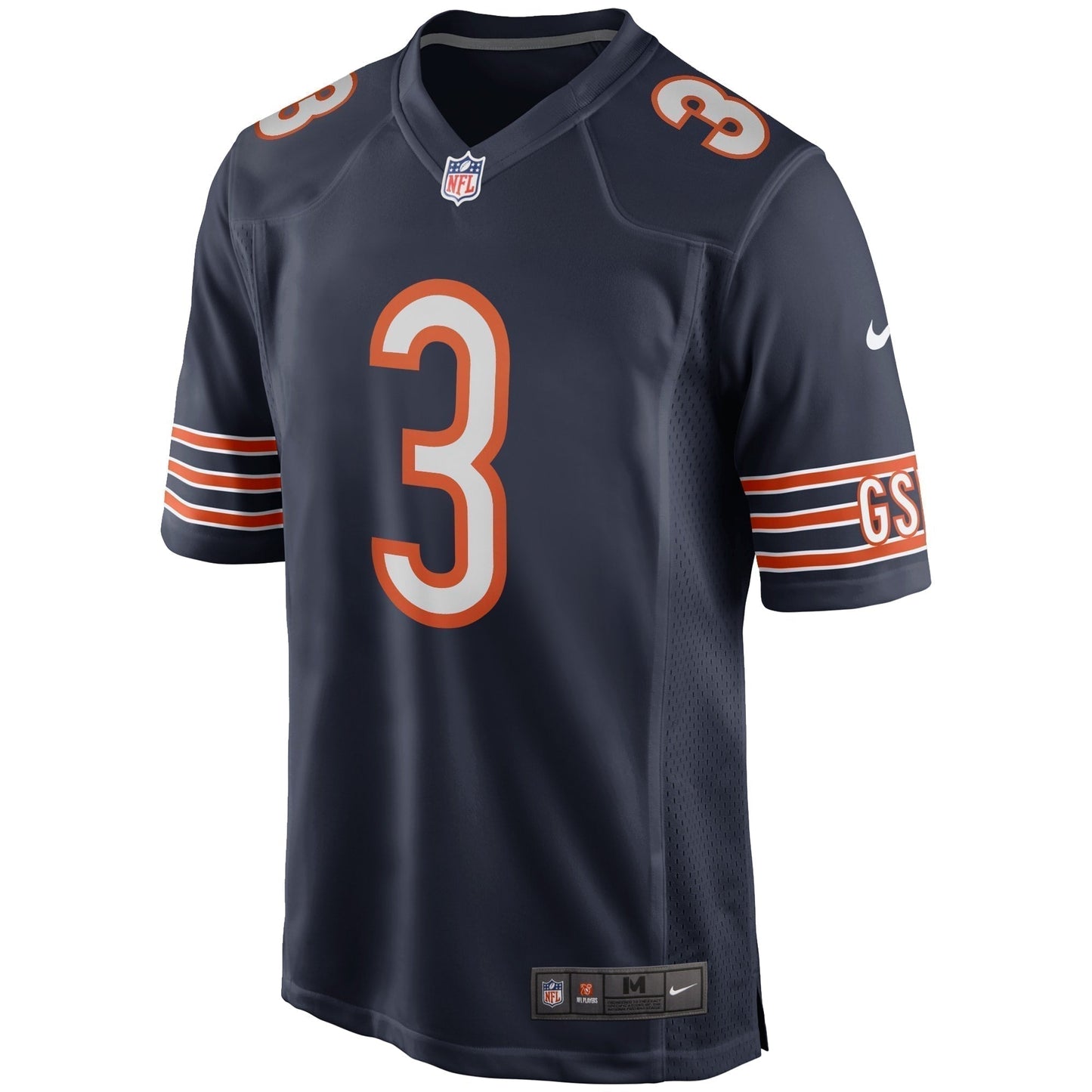 Bronko Nagurski Chicago Bears Game Retired   Jersey - Navy