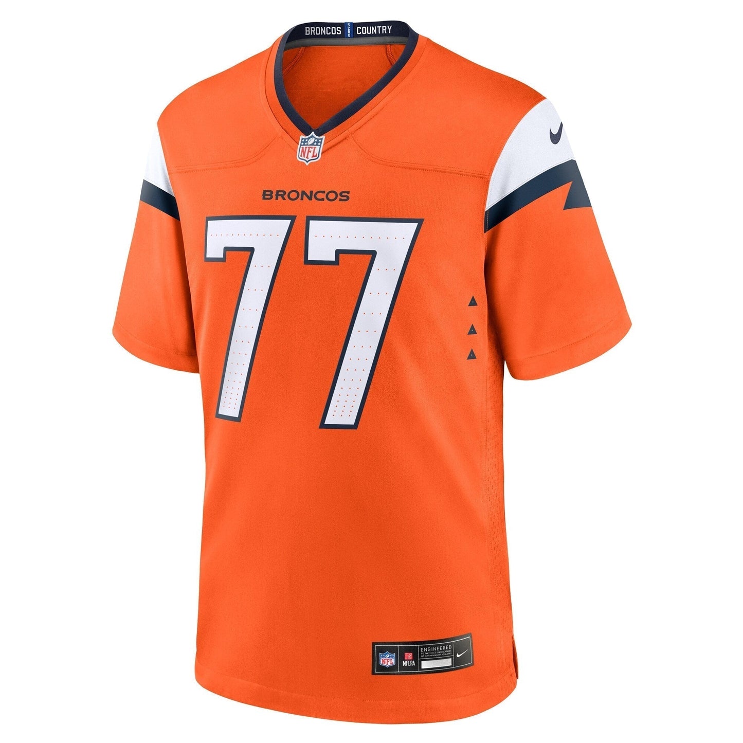 Quinn Meinerz Denver Broncos  Team Game Jersey -  Orange