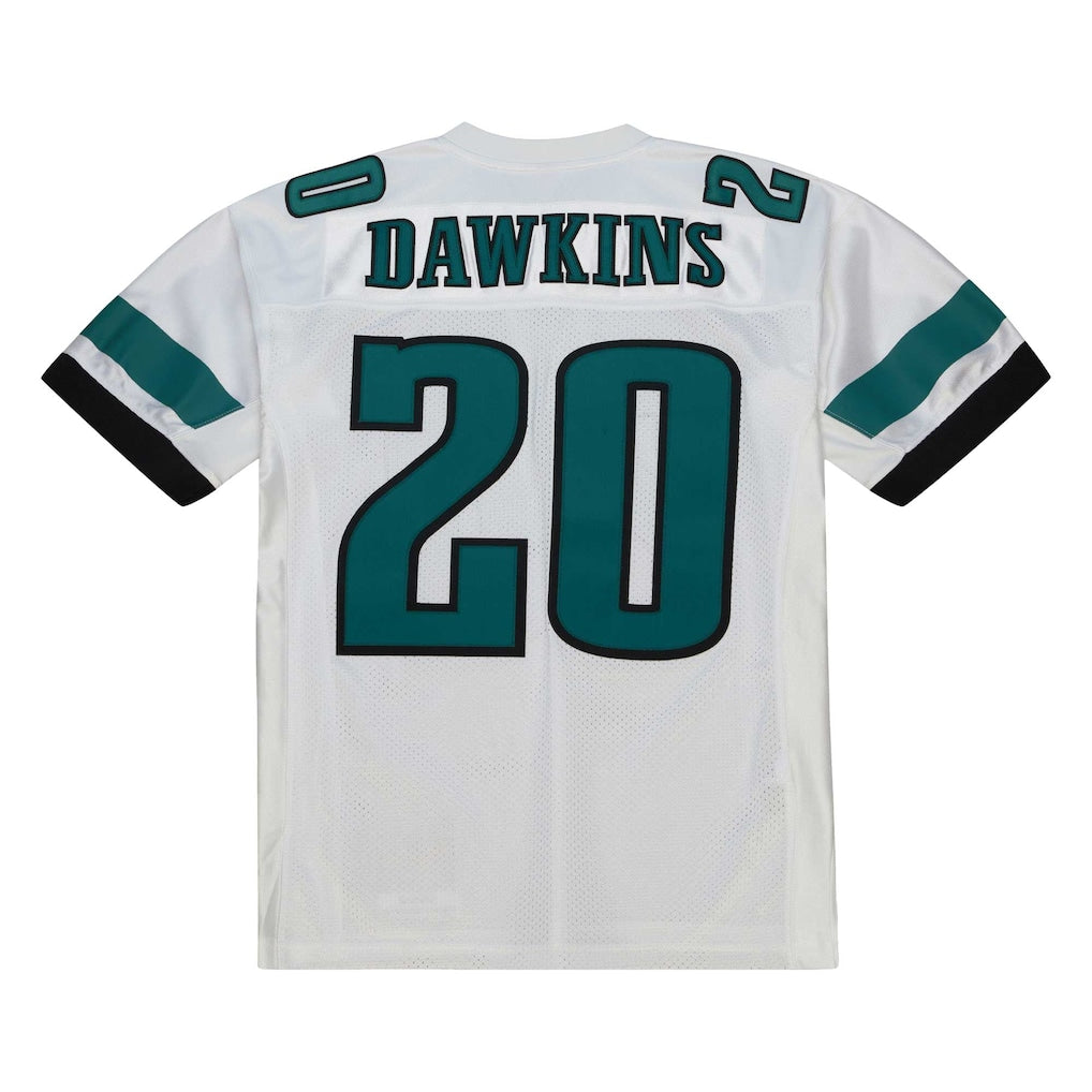 P.Eagles #20 Brian Dawkins  White Authentic Throwback Retired Player Jersey