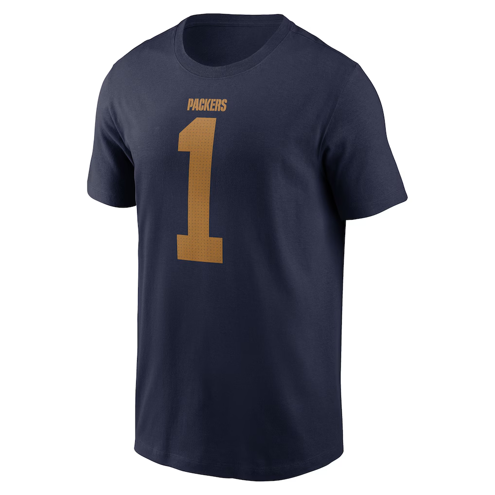 Men's Green Bay Packers Micah Parsons  Navy The 1923 Classic Name & Number T-Shirt