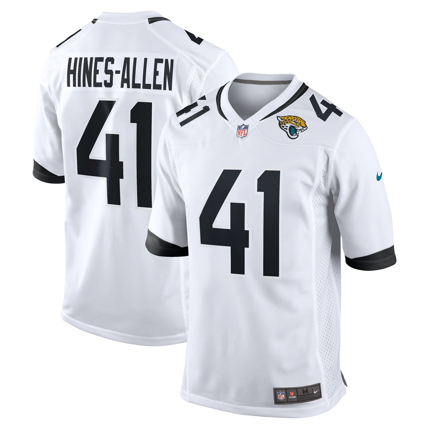 Josh Hines-Allen Jacksonville Jaguars    Game Jersey - White