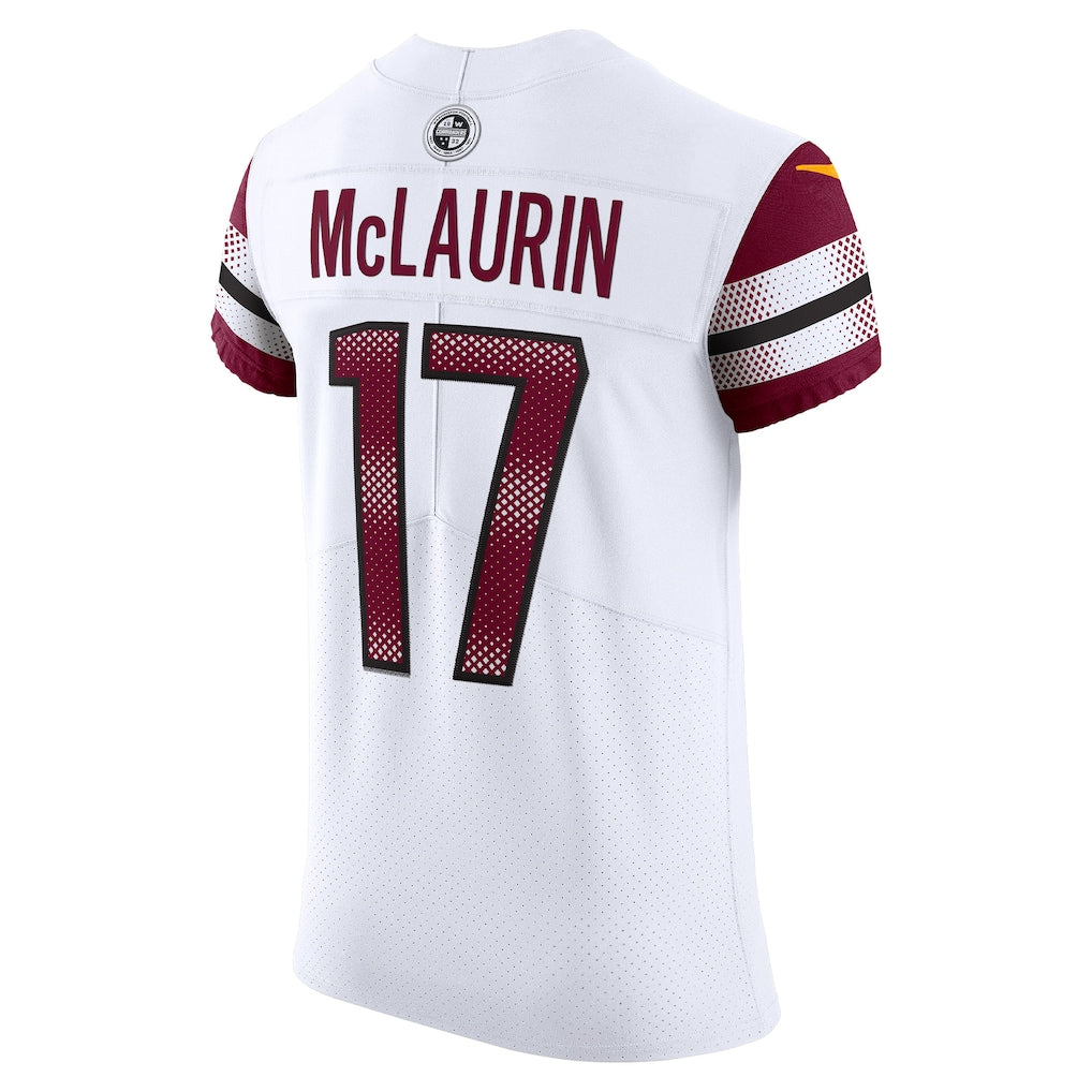 W.Commanders#17 Terry McLaurinWhite Vapor Elite Jersey