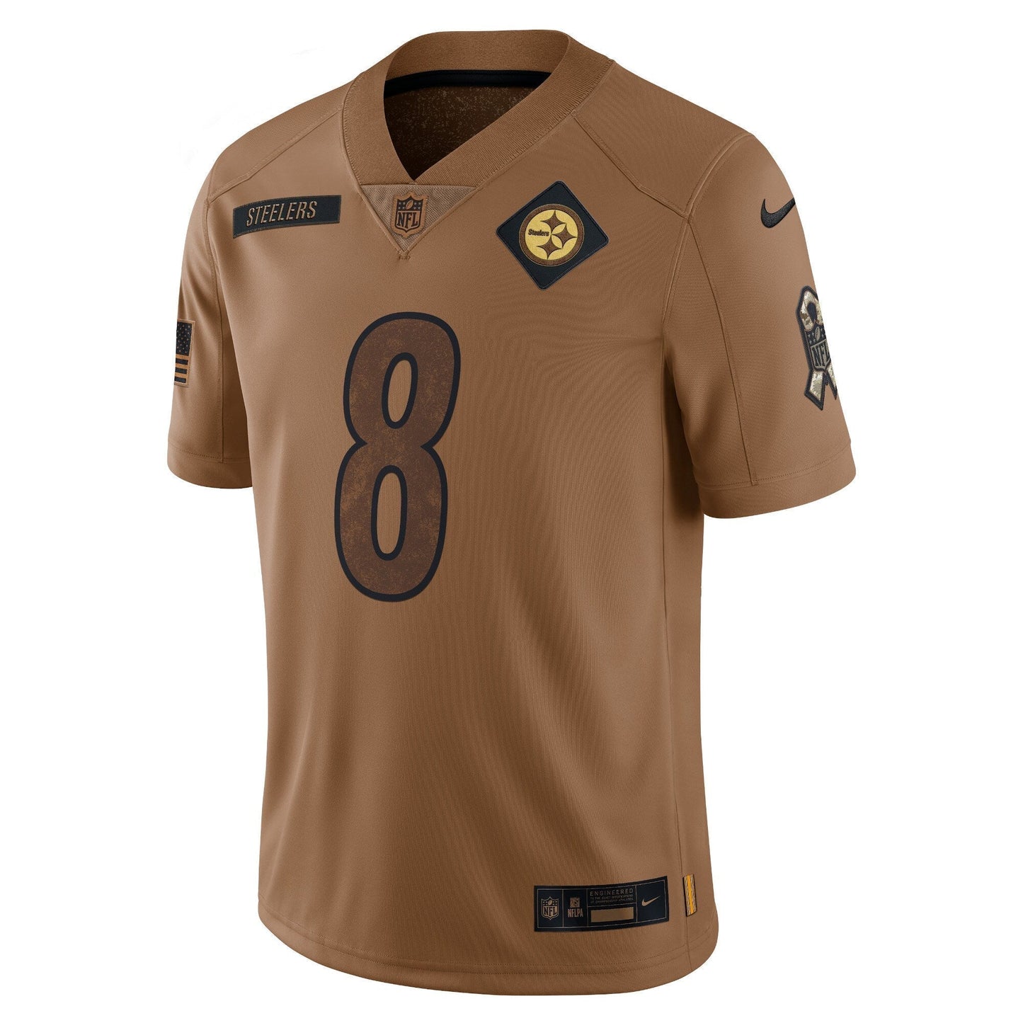 Kenny Pickett Pittsburgh Steelers  Salute To Service Limited Jersey - Brown