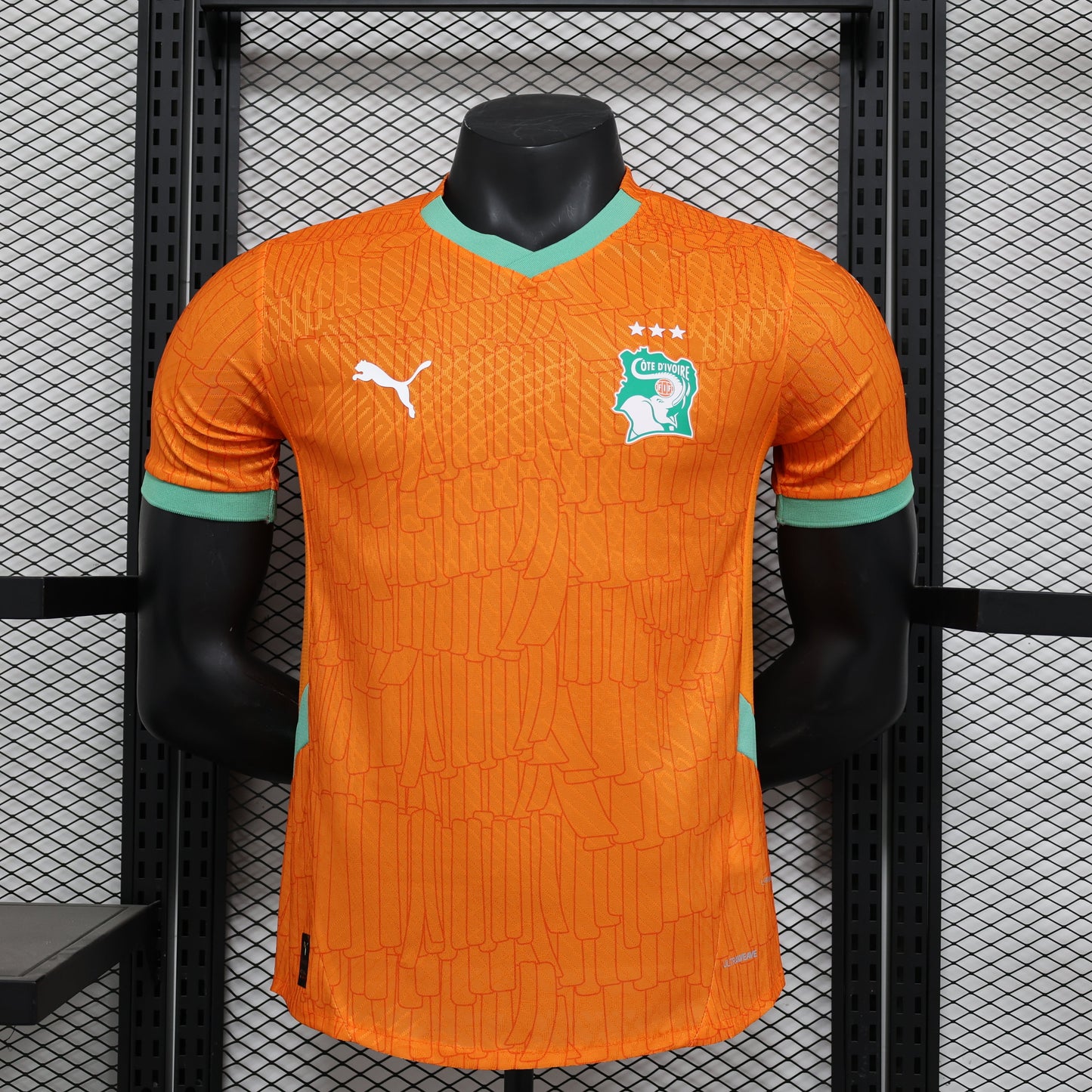 2026 Ivory Coast Orange Home Player Version Jersey