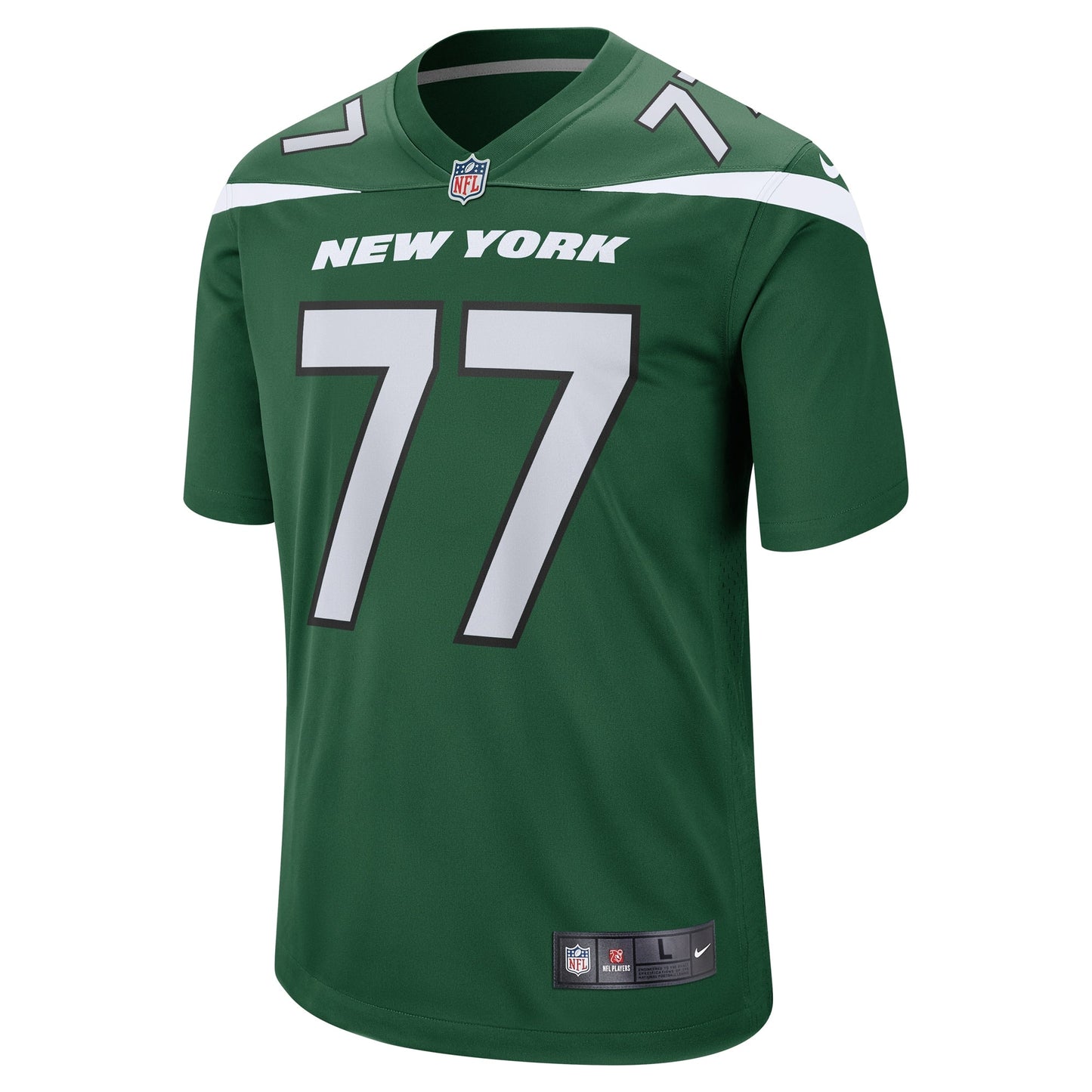 Mekhi Becton New York Jets    Game Jersey - Gotham Green