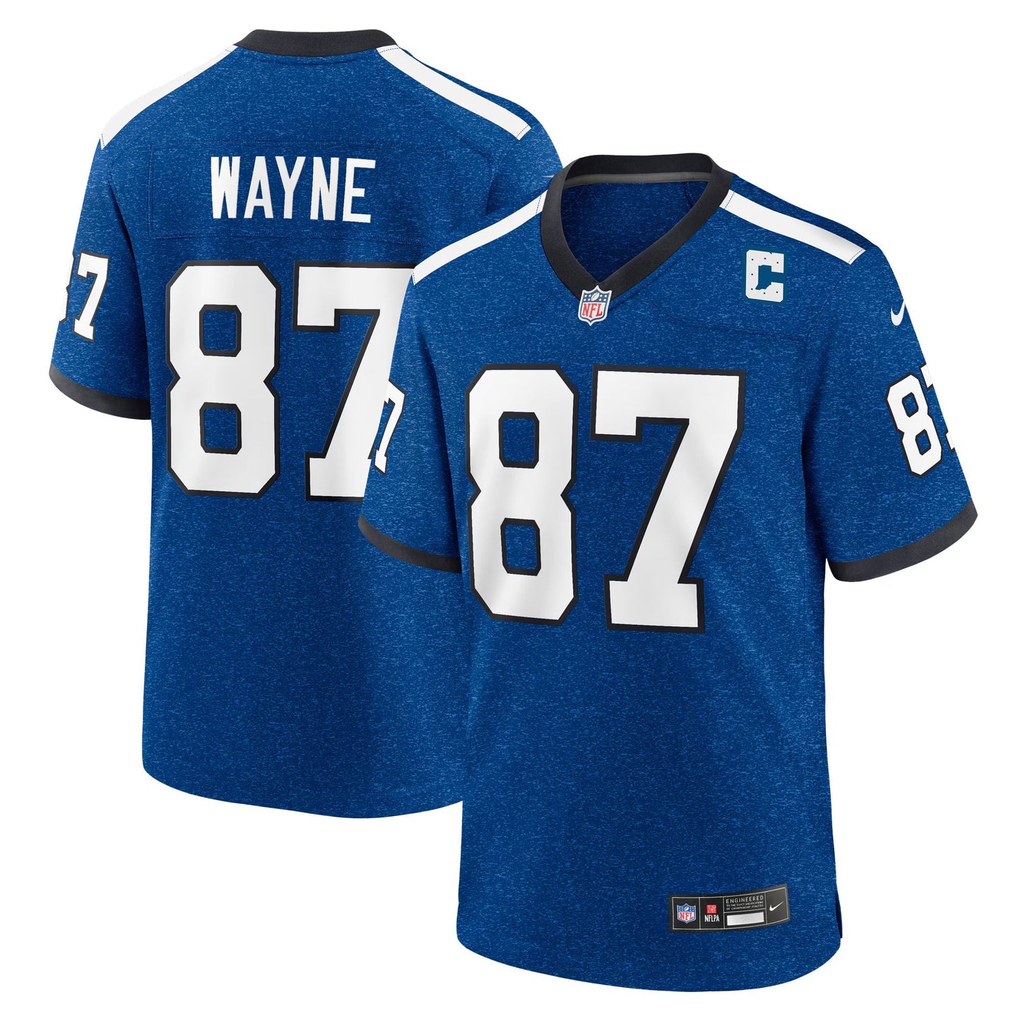 Indianapolis Colts Reggie Wayne Blue Retired Player Alternate Game Jersey