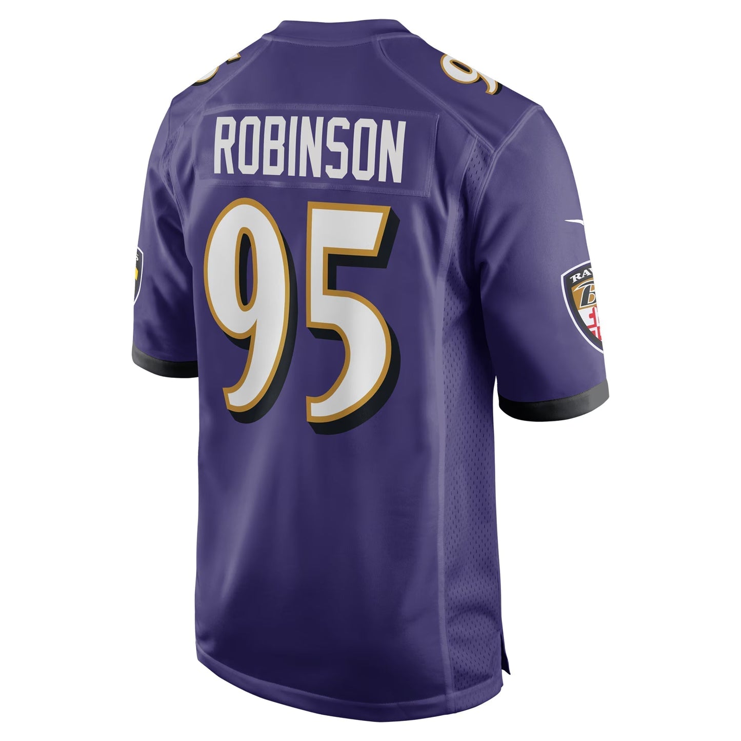 Baltimore Ravens Tavius Robinson Purple Team Game Jersey
