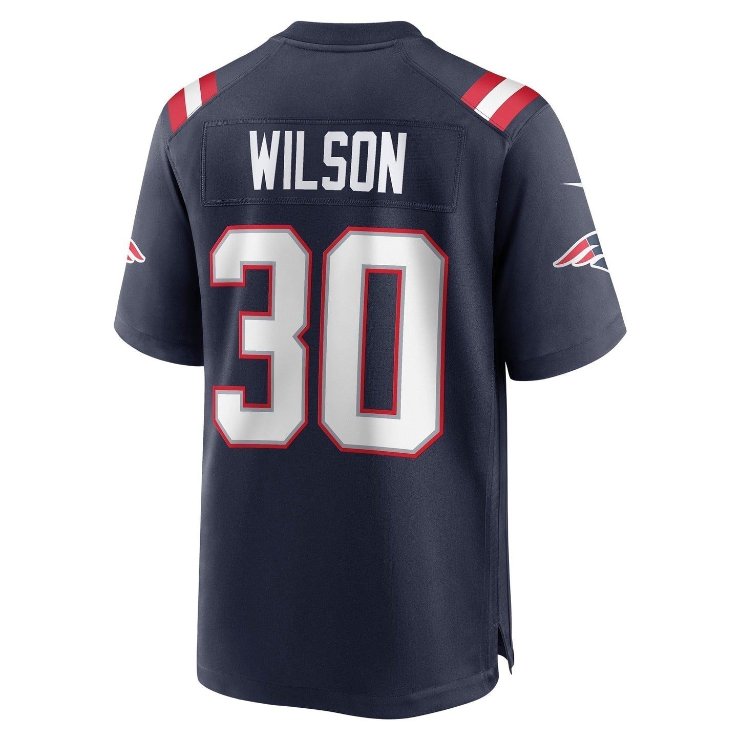 Mack Wilson New England Patriots  Game Jersey - Navy