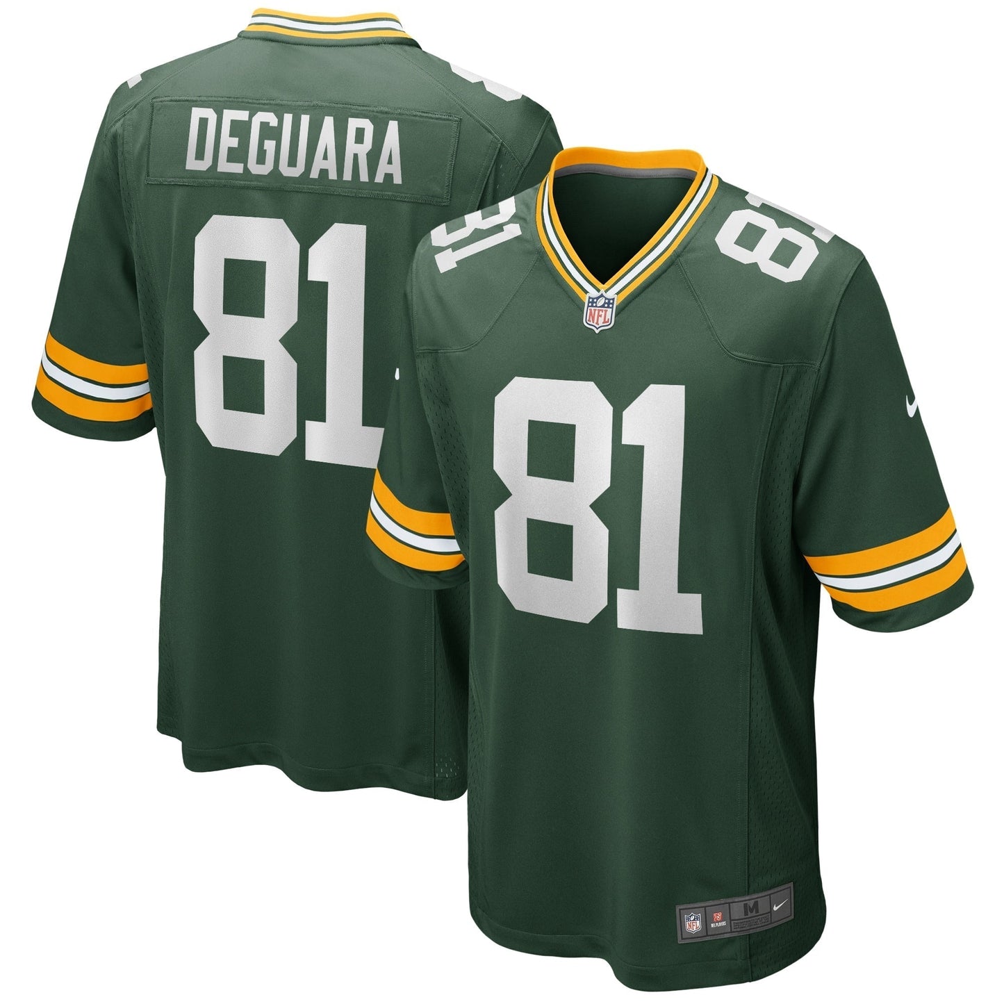 Josiah Deguara Green Bay Packers    Game Jersey - Green