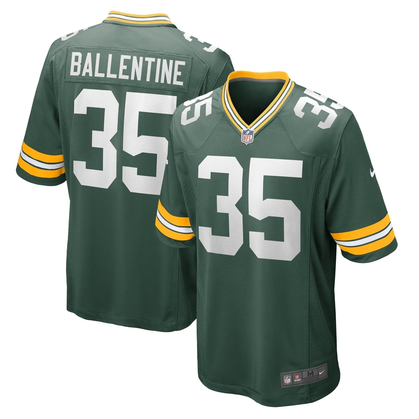 Corey Ballentine Green Bay Packers  Home Game   Jersey - Green