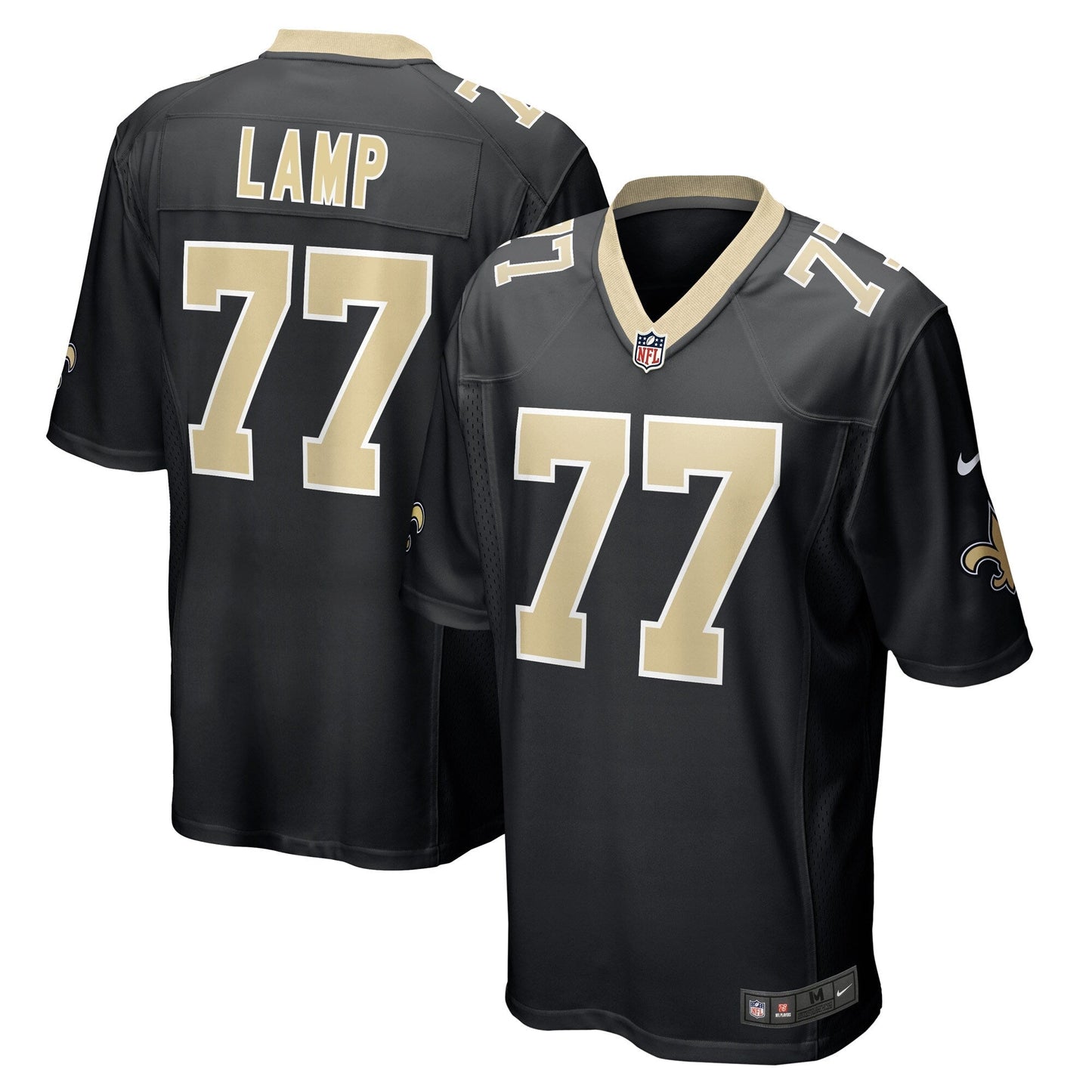Forrest Lamp New Orleans Saints  Game   Jersey - Black