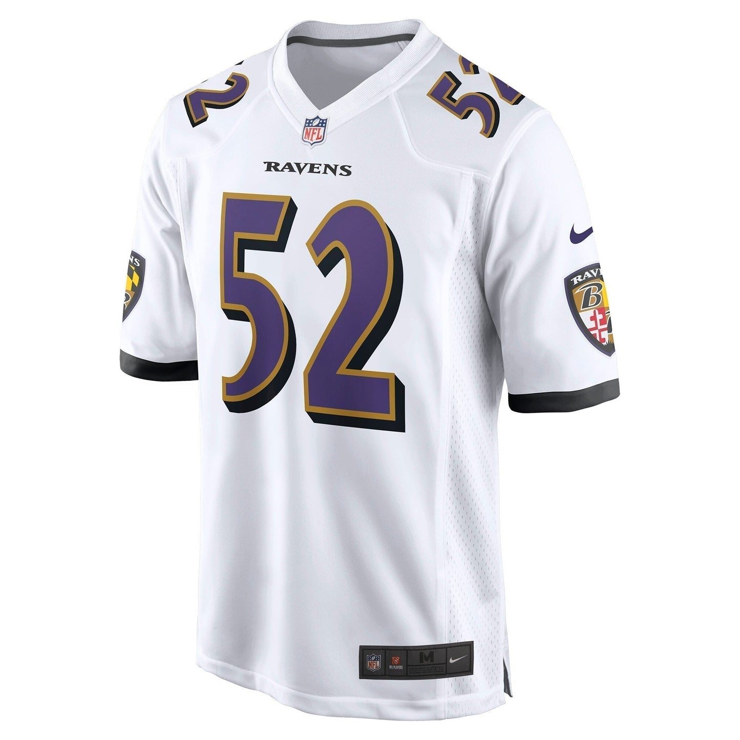 Ray Lewis Baltimore Ravens  Retired   Game Jersey - White