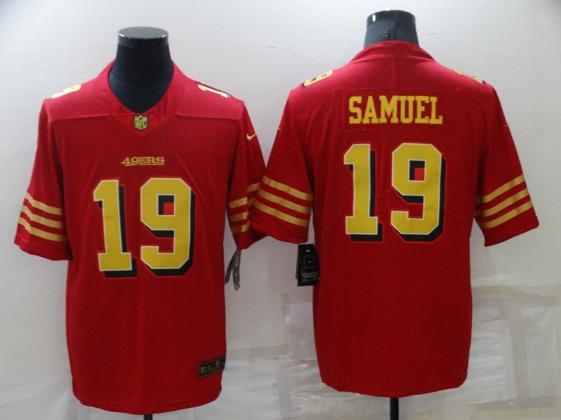 Men's San Francisco 49ers Deebo Samuel Red Player Jersey