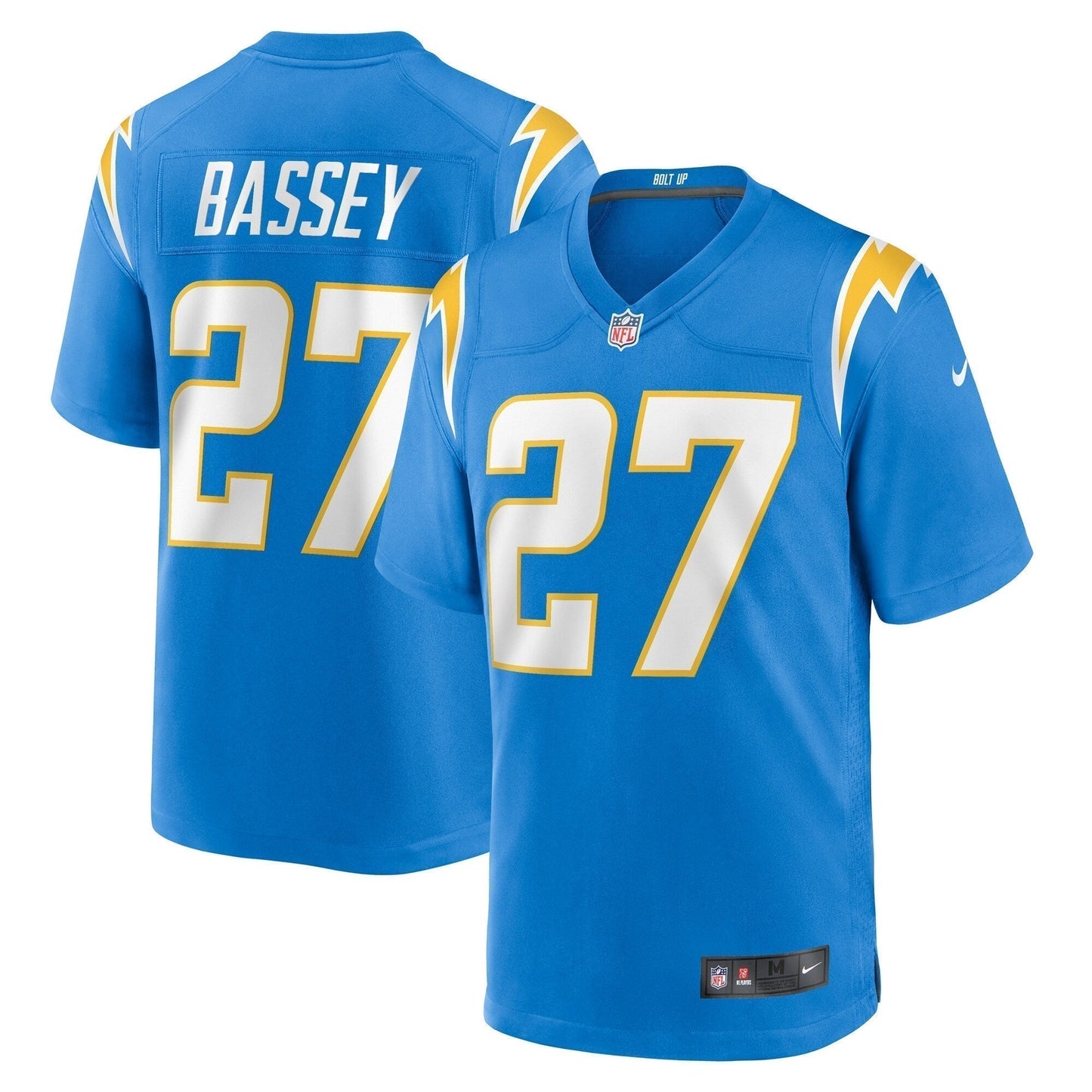 Essang Bassey Los Angeles Chargers   Game Jersey -  Powder Blue